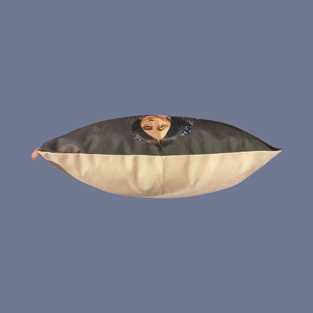 Princesse de Broglie Throw Pillow