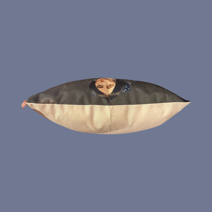 Princesse de Broglie Throw Pillow